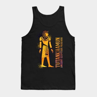 Colored drawing of Tutankhamun Tank Top